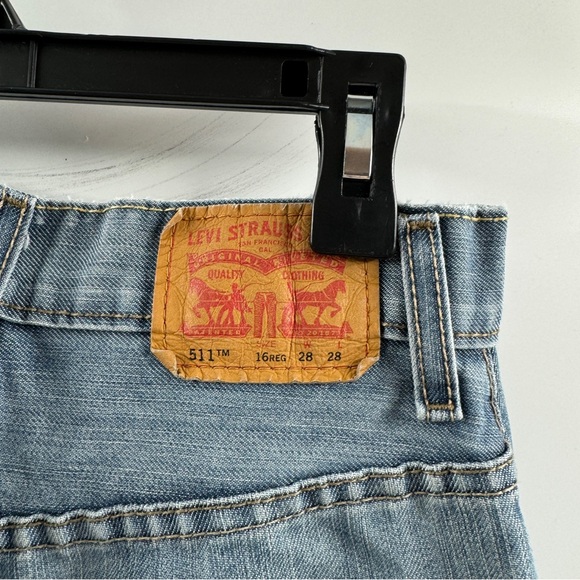 Levi’s 511 Light Wash Jeans Slim Fit Size 28x28 - Picture 8 of 8